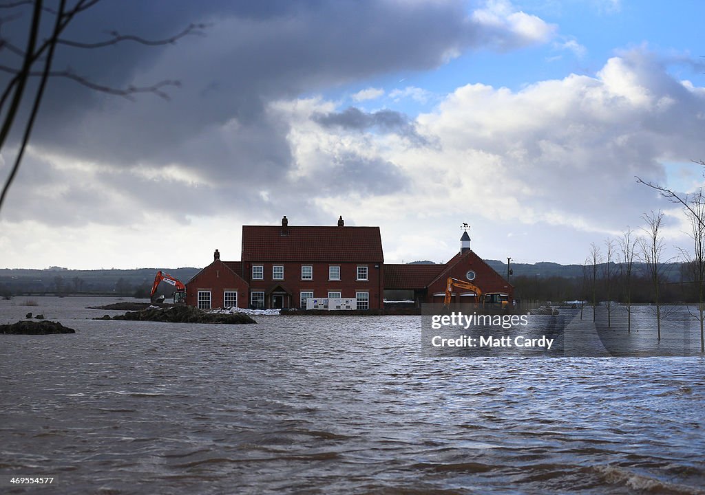 Flood Misery Continues As Heavy Rain Hits The UK