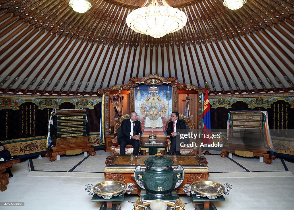 Mevlut Cavusoglu - Tsakhiagiin Elbegdorj