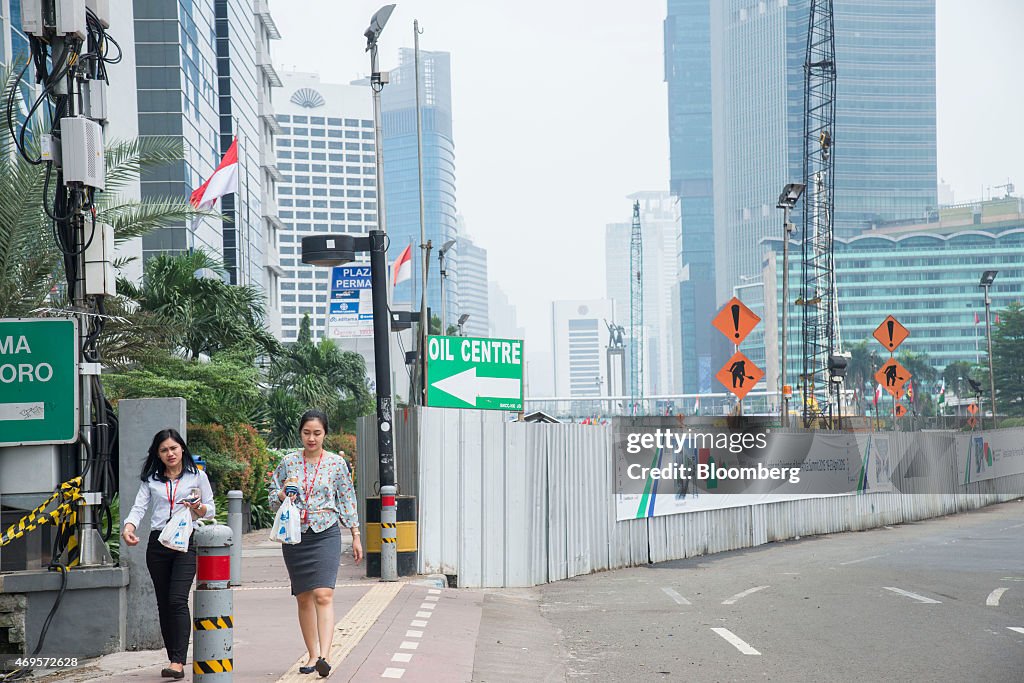 General Images Of Indonesia Economy Ahead Of Central Bank Rate Decision