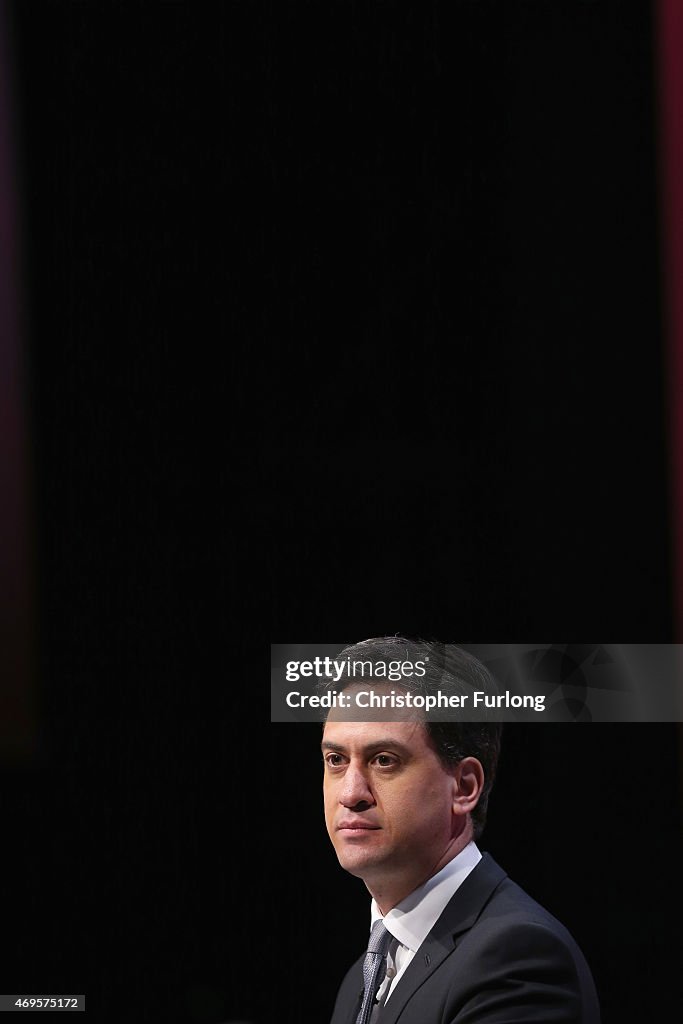 Ed Miliband Launches Labour Party Election Manifesto