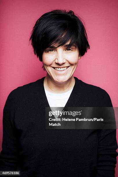 Singer Sharleen Spiteri is photographed for Paris Match on January 19, 2015 in Paris, France.