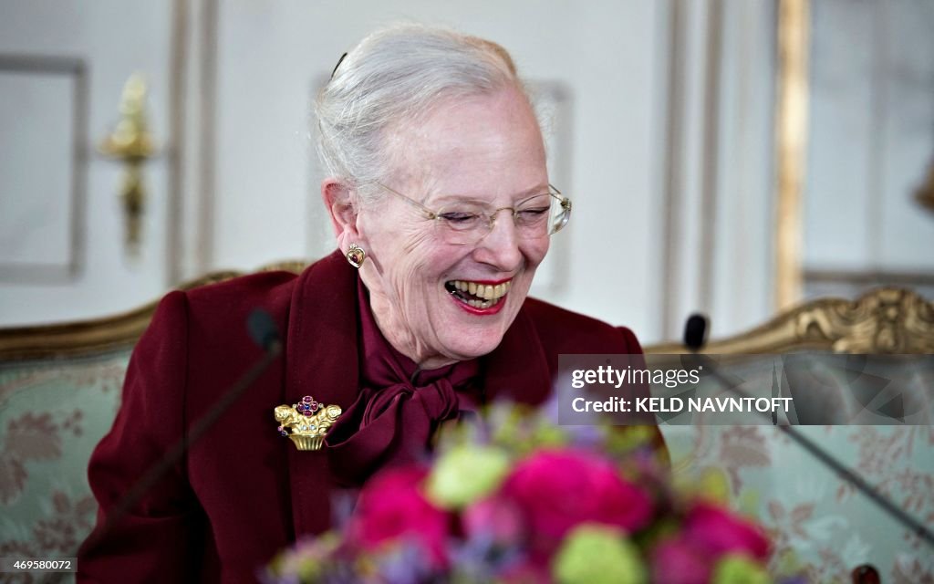 DENMARK-ROYALS-MARGRETHE-BIRTHDAY