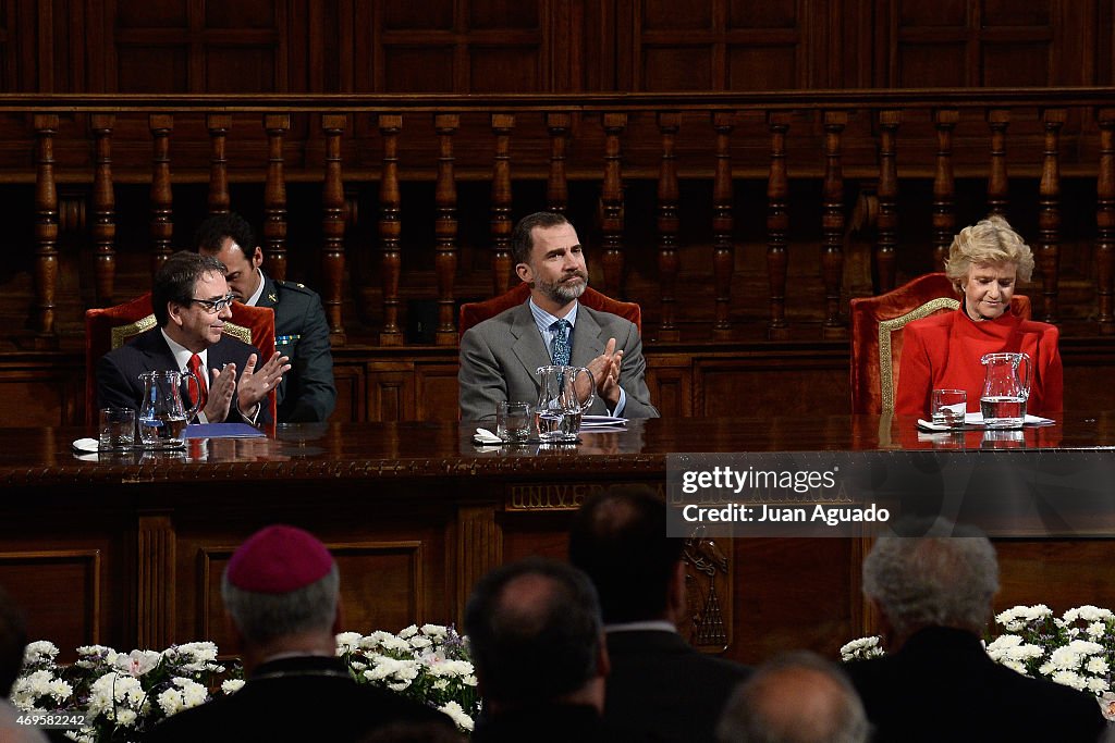 King Felipe VI Of Spain Attends 6th Human Rights Awards