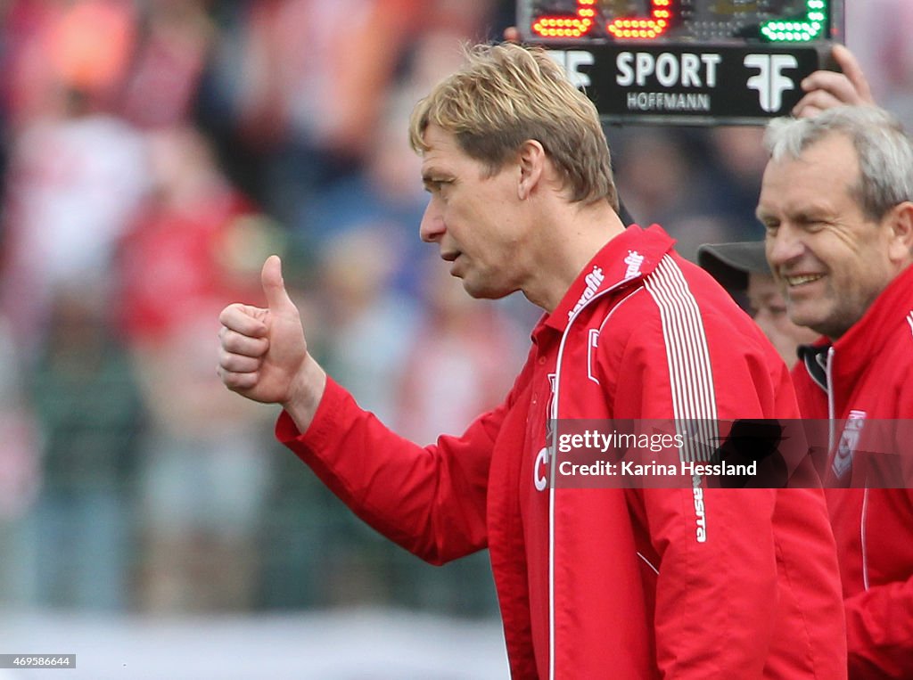 RW Erfurt v Hallescher FC  - 3. Liga