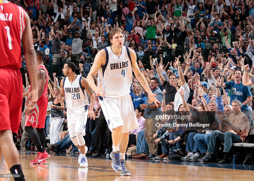 Houston Rockets v Dallas Mavericks