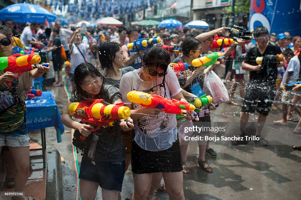 Water Festival Marks Start Of New Year In Thailand