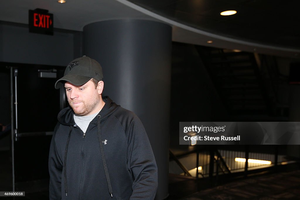 The Toronto Maple hold their post season media availibility and team President Brendan Shanahan holds a press conference to answer questions