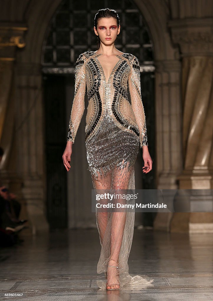 Julien Macdonald: Runway - London Fashion Week AW14