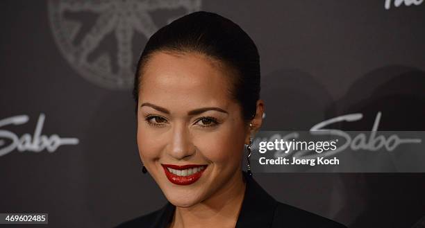 Actress Ankie Beilke attends the Thomas Sabo Karma Night at Postpalast on February 15, 2014 in Munich, Germany.