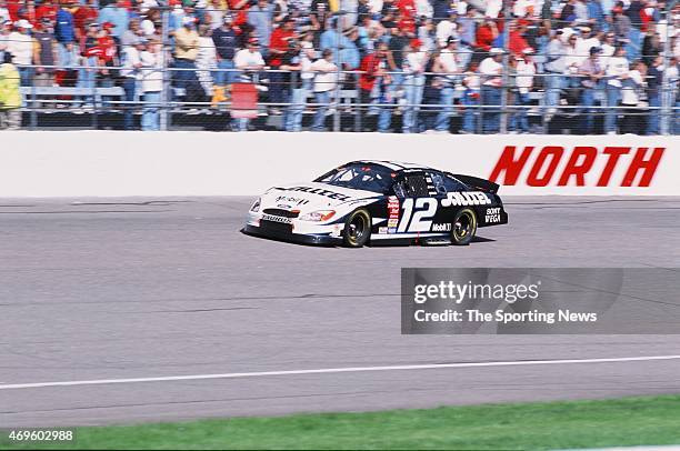 Ryan Newman of the car drives during the Pop Secret 400 on November 3, 2002 in Rockingham, North Carolina.