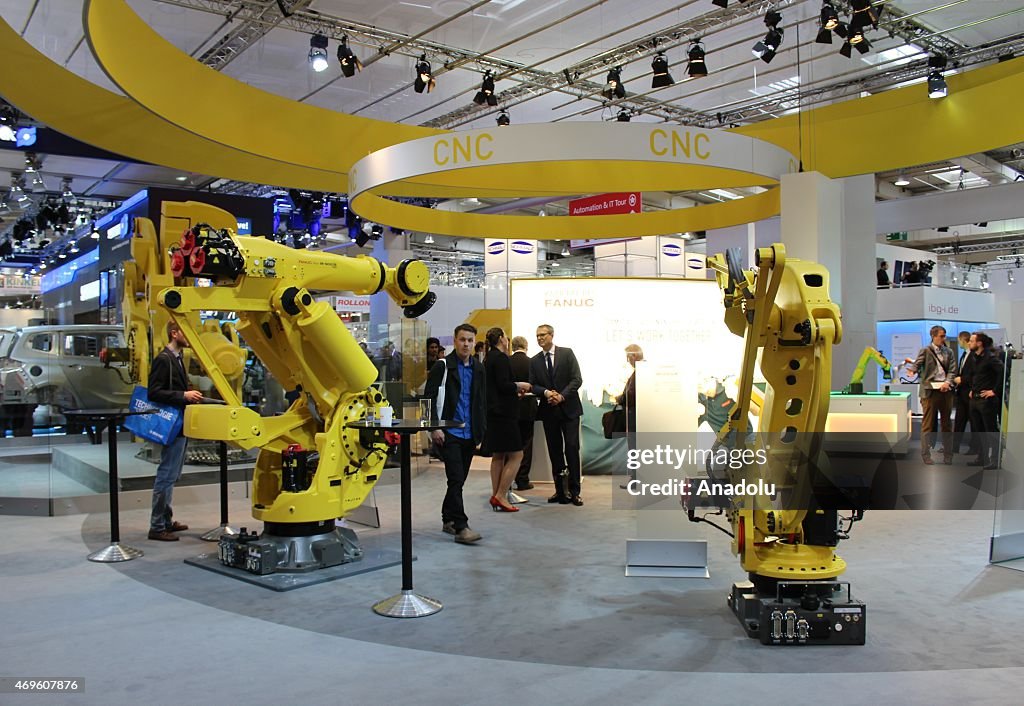 Hannover Messe industrial fair 2015