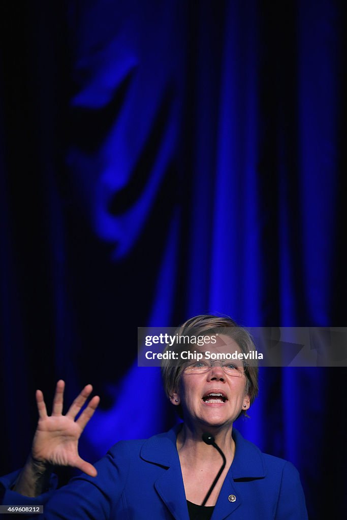 Joe Biden And Elizabeth Warren Address Good Jobs, Green Jobs Conference