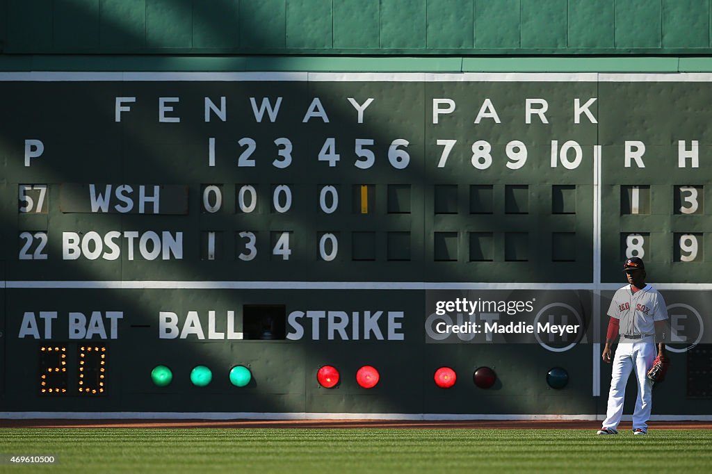 Washington Nationals v Boston Red Sox