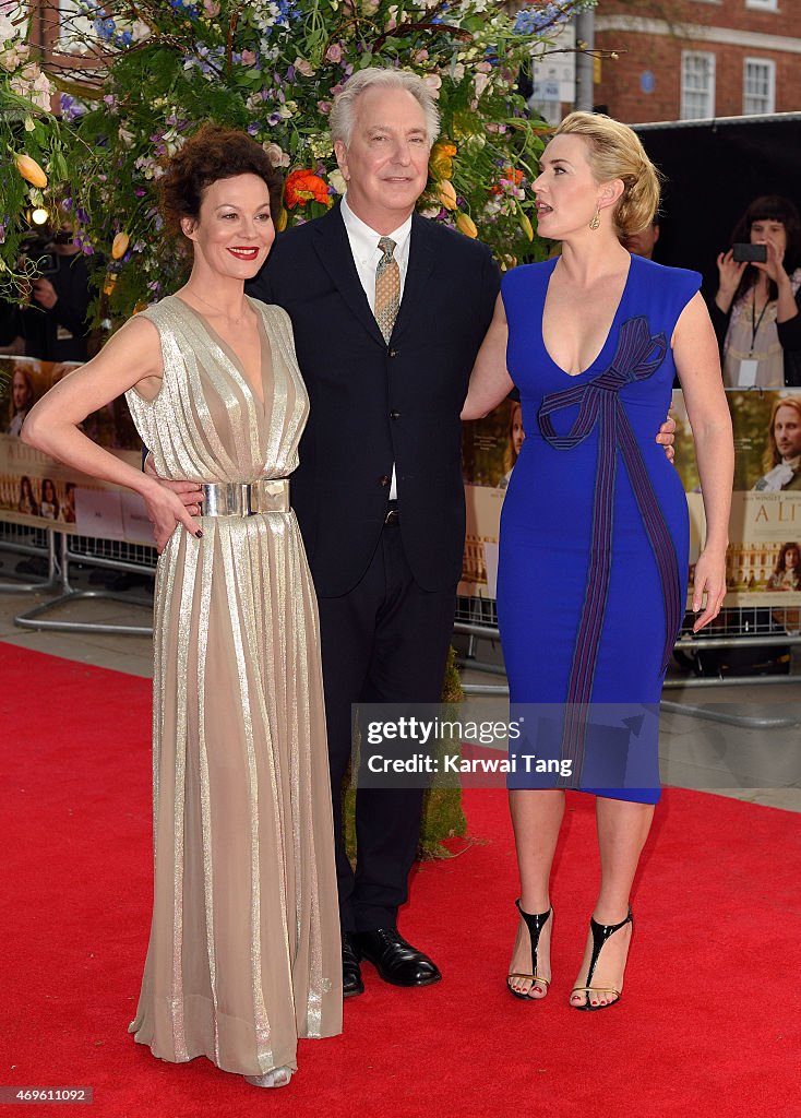 "A Little Chaos" - UK Premiere - Red Carpet Arrivals