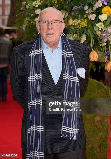 Richard Wilson attends the UK premiere of "A Little Chaos" at Odeon Kensington on April 13, 2015 in London, England.