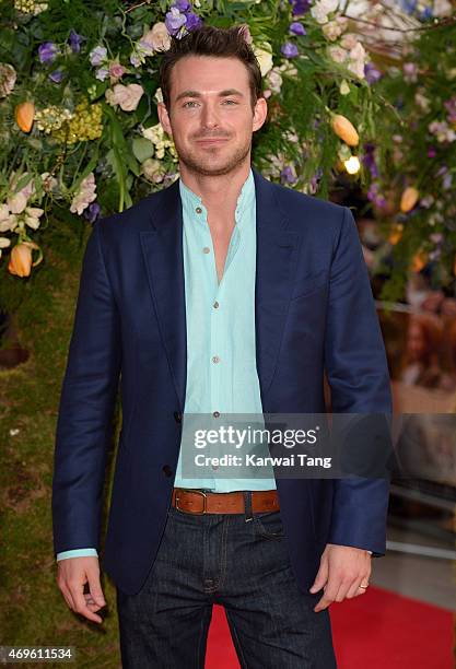 Jules Knight attends the UK premiere of "A Little Chaos" at Odeon Kensington on April 13, 2015 in London, England.