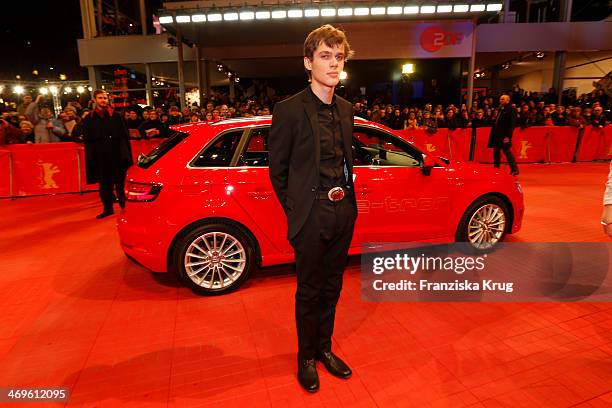 Ellar Coltrane attends the closing ceremony during the 64th Berlinale International Film Festival at Berlinale Palast on February 15, 2014 in Berlin,...