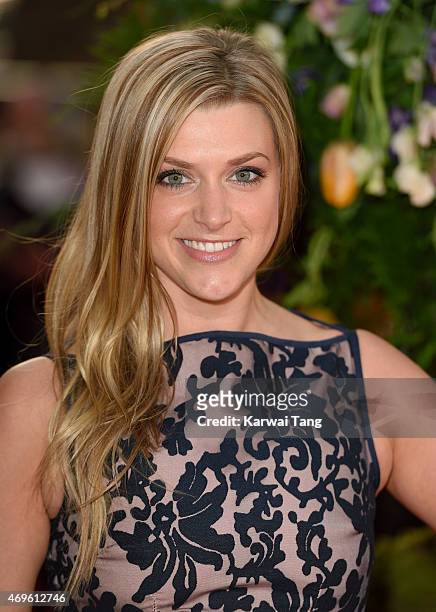 Anna Williamson attends the UK premiere of "A Little Chaos" at Odeon Kensington on April 13, 2015 in London, England.