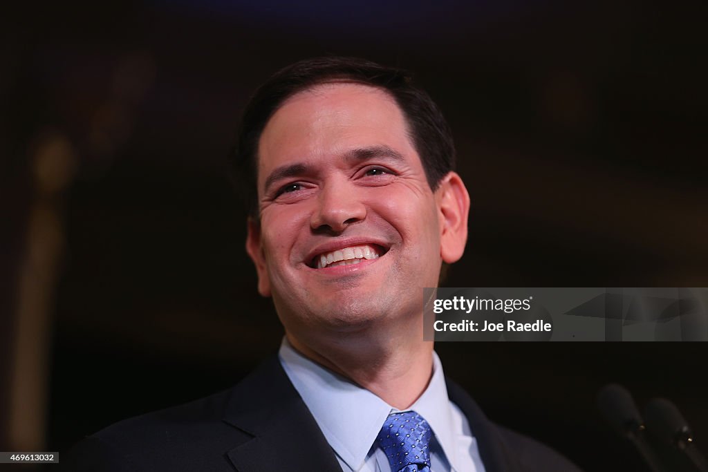 Marco Rubio Launches Presidential Bid In Miami