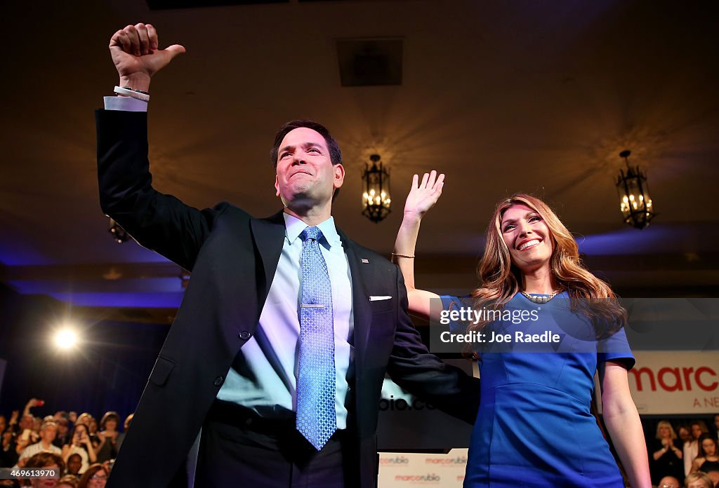 Marco Rubio Launches Presidential Bid In Miami