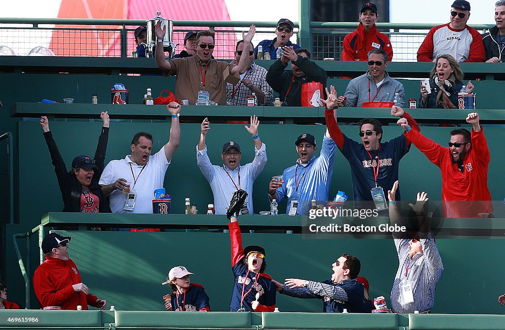 Opening Day: Red Sox Vs. Washington Nationals