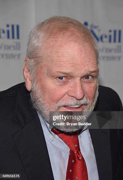 Brain Dennehy attends the The Eugene O'Neill Theater Center Honors Nathan Lane With 15th Annual Monte Cristo Award - Arrivals on April 13, 2015 in...