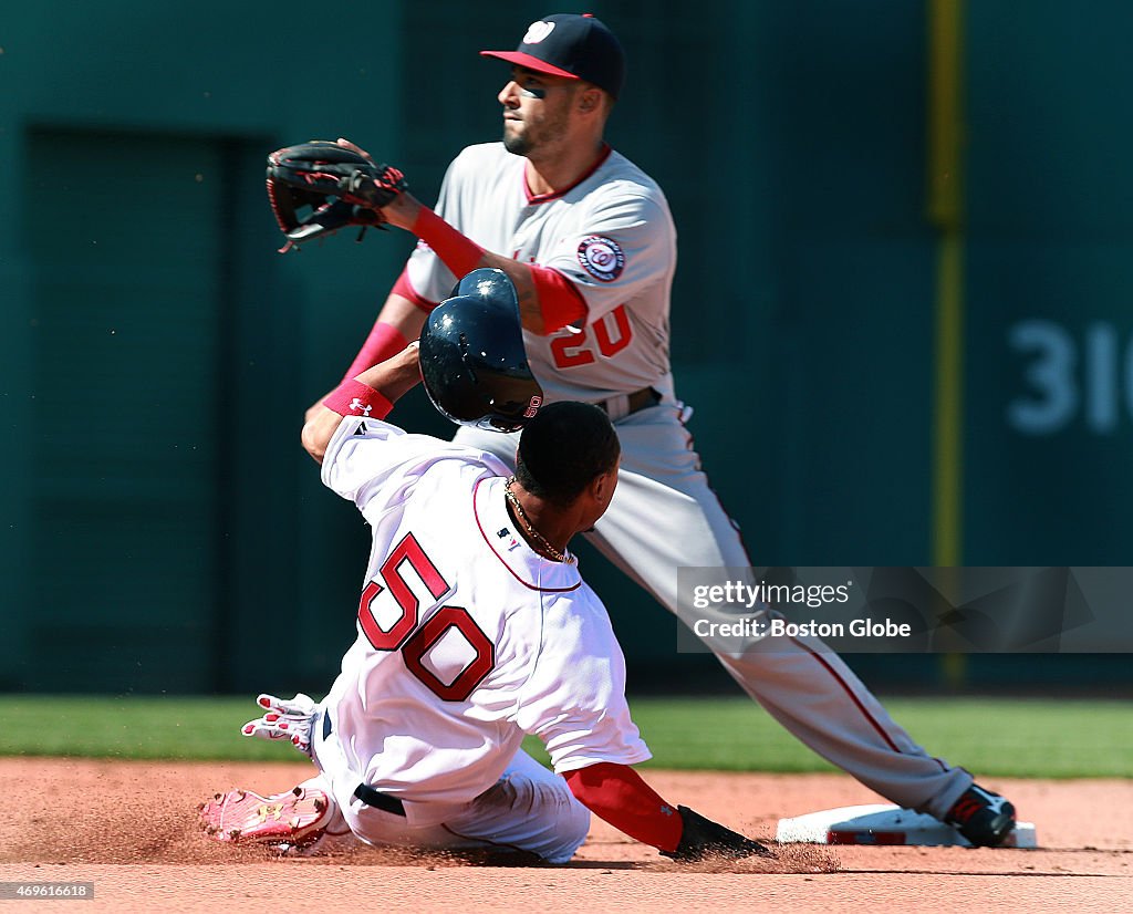 Opening Day: Red Sox Vs. Washington Nationals