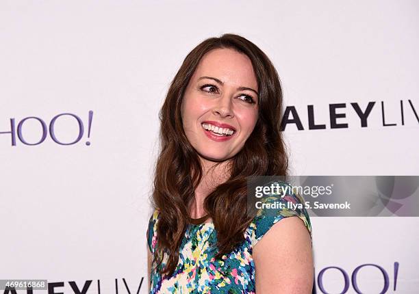 Actress Amy Acker attends The Paley Center For Media Hosts An Evening With "Person Of Interest" at The Paley Center for Media on April 13, 2015 in...