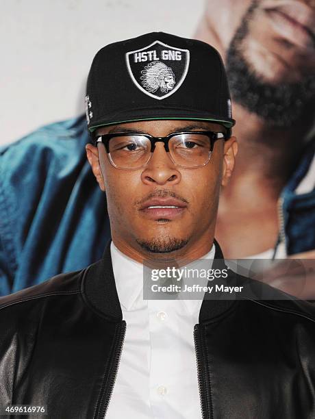Tip Ti Rapper Get Hard Los Angeles Premiere Arrivals Photos and Premium High Res ...