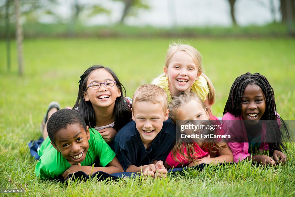 Kinder im Park