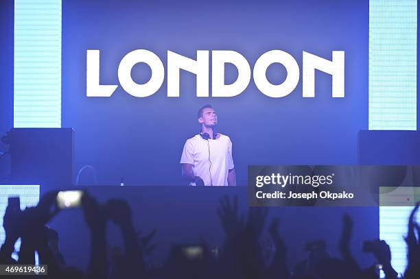 Afrojack performs at Electric Brixton on April 5, 2015 in London, United Kingdom
