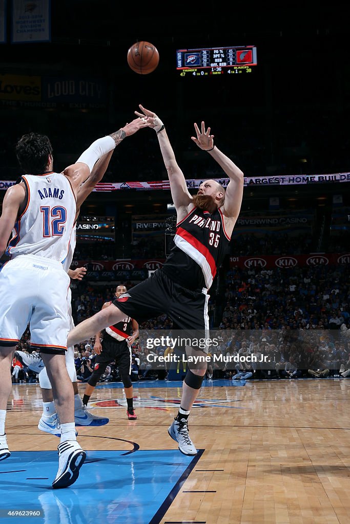 Portland Trail Blazers v Oklahoma City Thunder