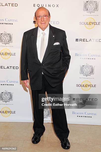 Clive Davis attends The Hasty Pudding Institute Of 1770 Order Of The Golden Sphinx Gala 2015 at The Plaza Hotel on April 13, 2015 in New York City.