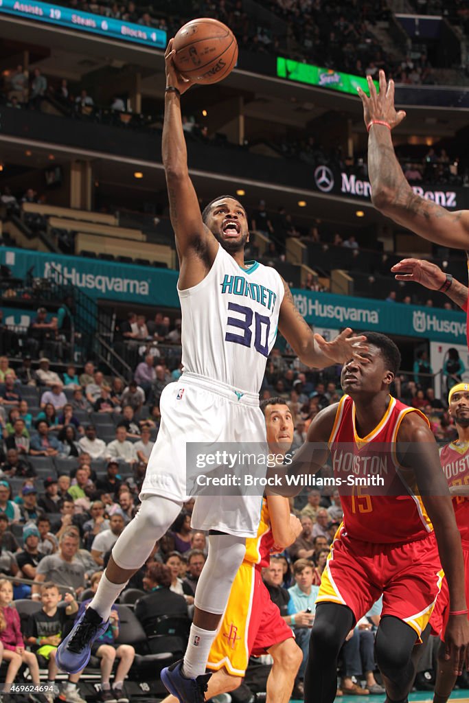 Houston Rockets v Charlotte Hornets