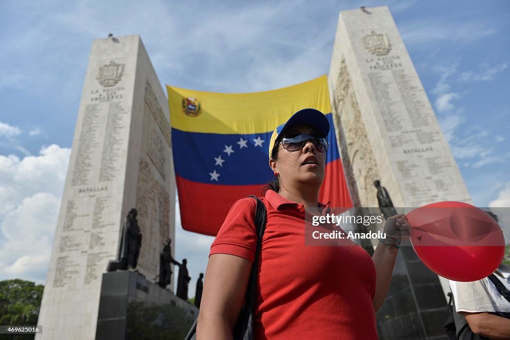 The fifth anniversary of the Bolivarian Militia in Caracas