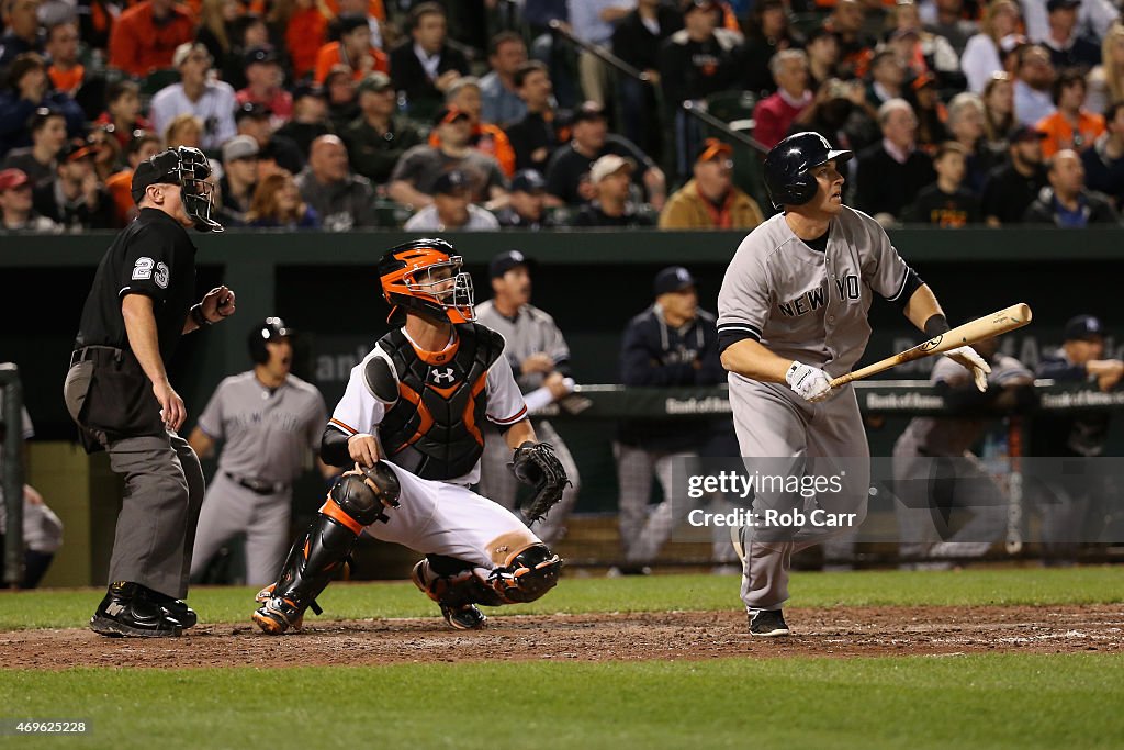 New York Yankees v Baltimore Orioles