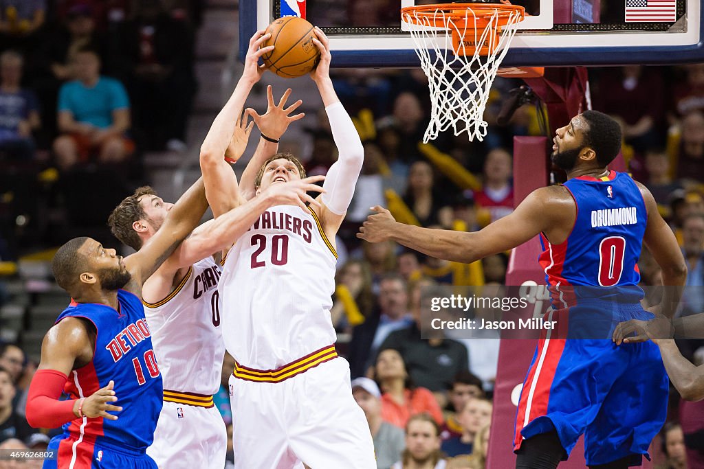 Detroit Pistons v Cleveland Cavaliers