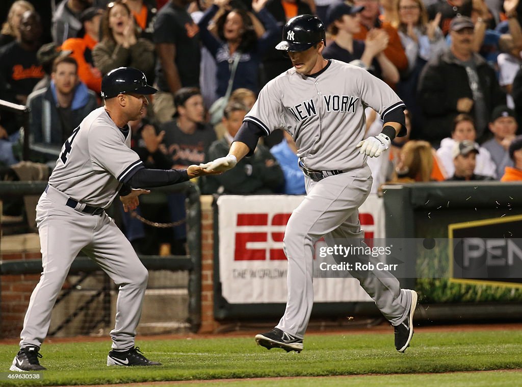 New York Yankees v Baltimore Orioles