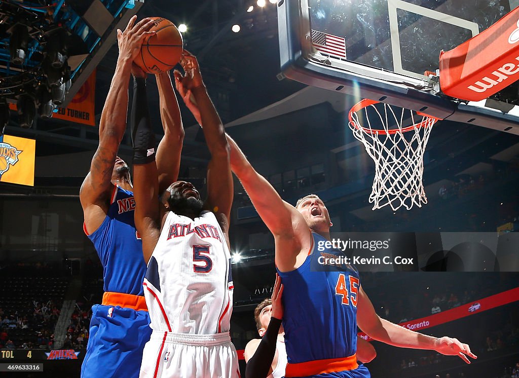 New York Knicks v Atlanta Hawks