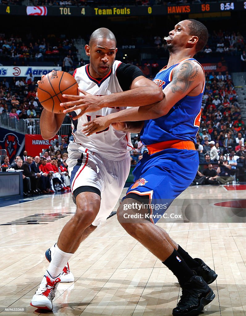 New York Knicks v Atlanta Hawks