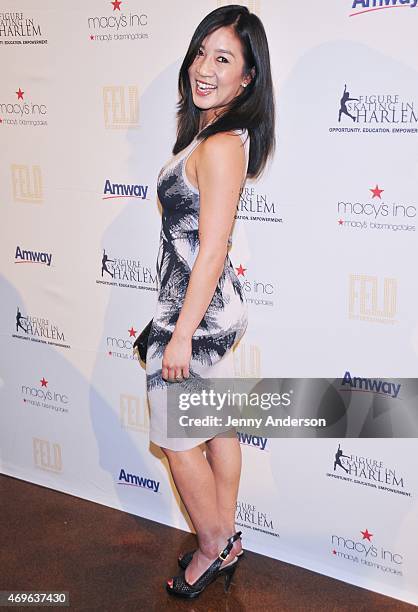Michelle Kwan attends the 10th Annual Skating With The Stars Benefit Gala at 583 Park Avenue on April 13, 2015 in New York City.