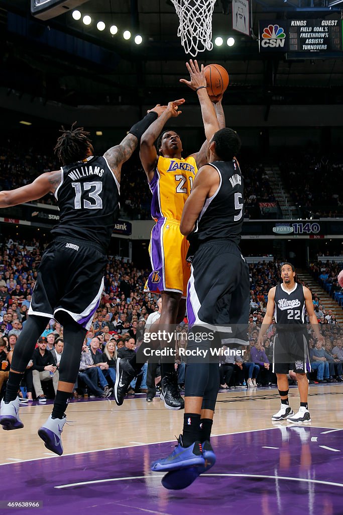 Los Angeles Lakers v Sacramento Kings