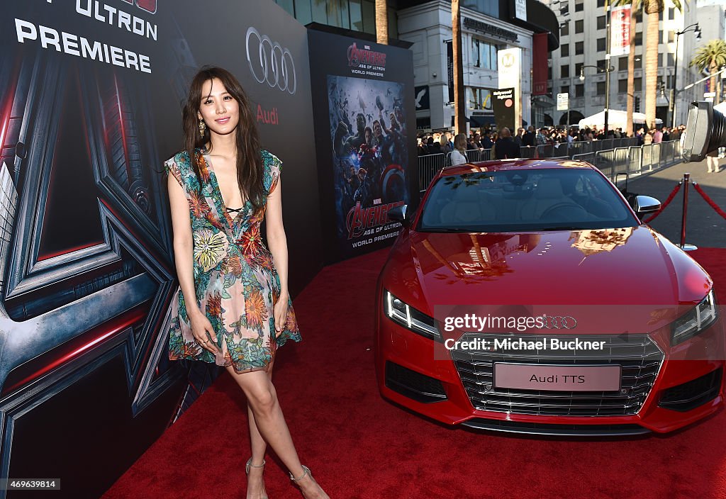 Audi Arrivals at The World Premiere Of "Avengers: Age Of Ultron"