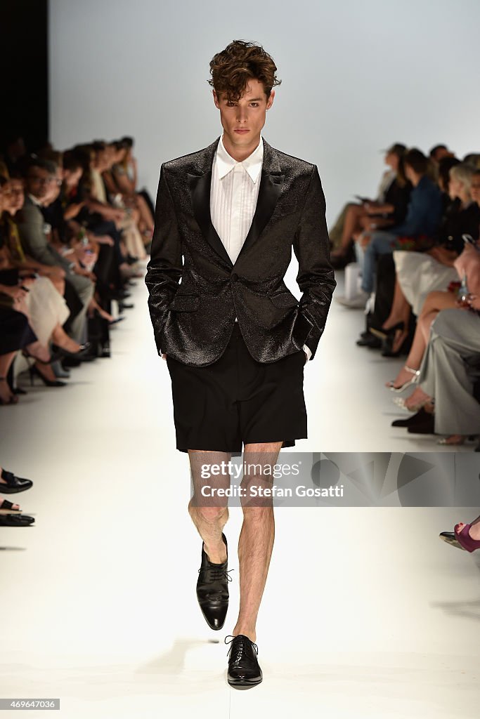 Jayson Brunsdon - Runway - Mercedes-Benz Fashion Week Australia 2015