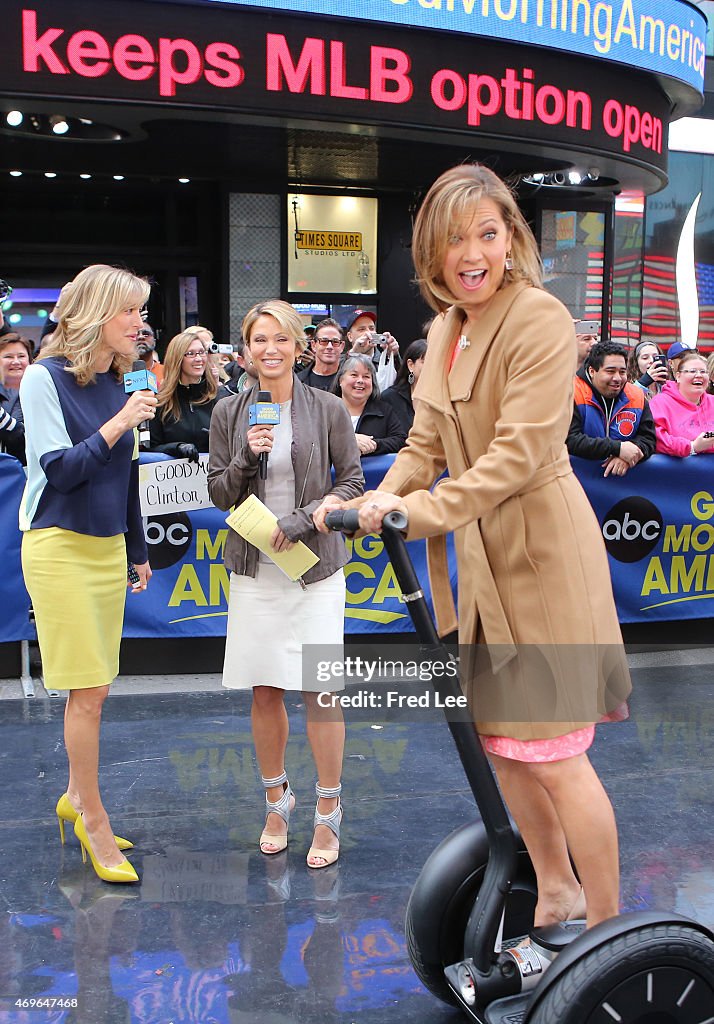 ABC's "Good Morning America" - 2015