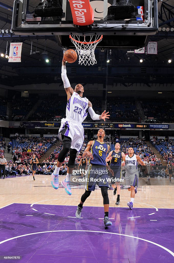 Utah Jazz v Sacramento Kings