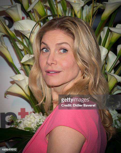 Elizabeth Mitchell attends the MIPTV 2015 opening party at Hotel Martinez on April 13, 2015 in Cannes, France.