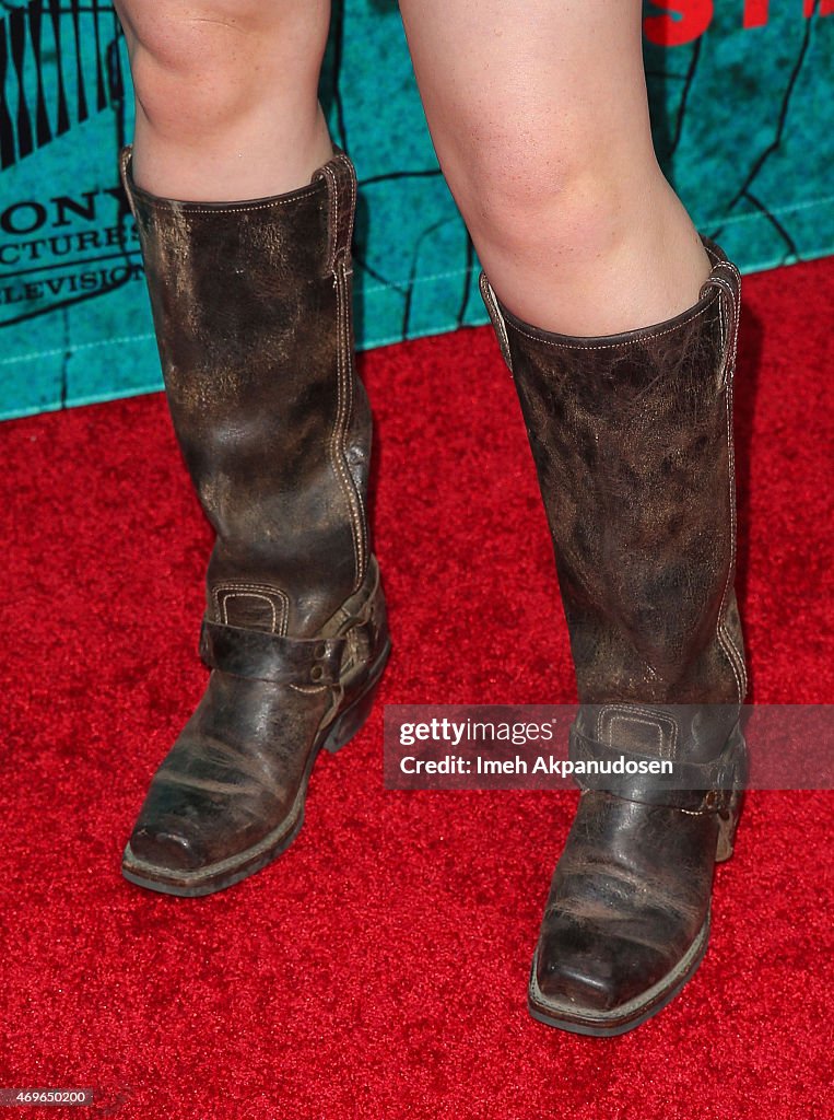 Premiere Of FX's "Justified" Series Finale - Red Carpet