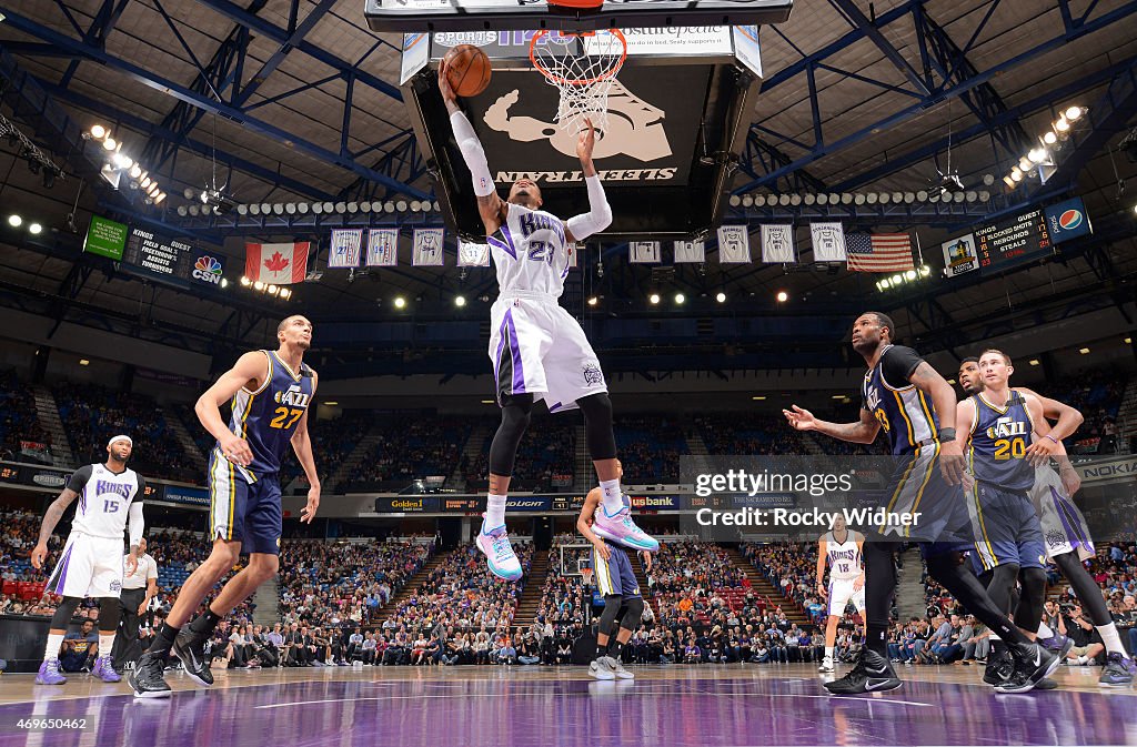 Utah Jazz v Sacramento Kings