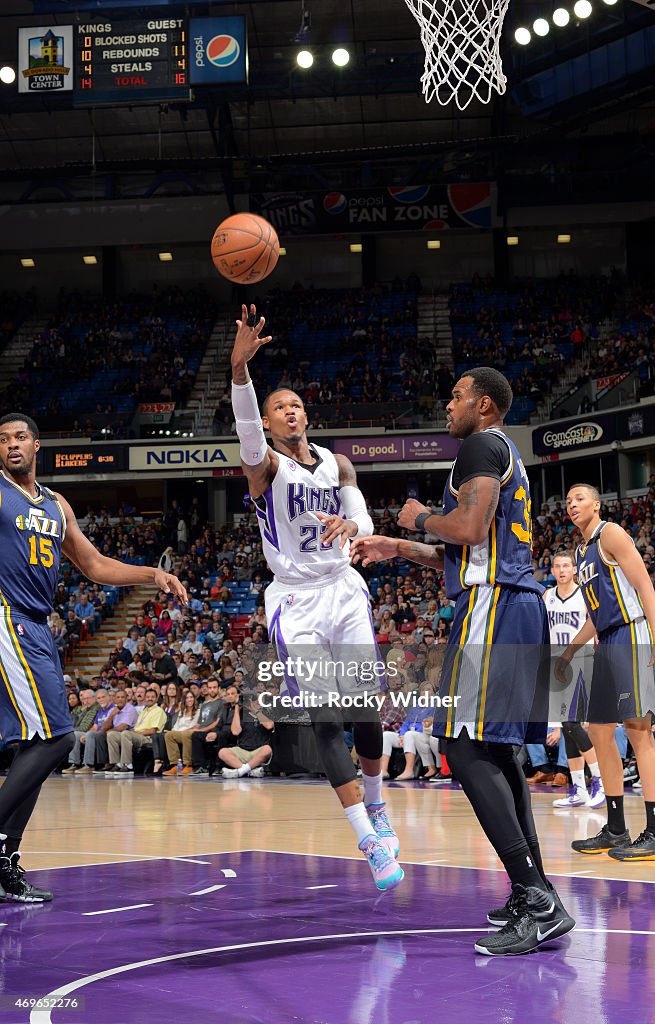 Utah Jazz v Sacramento Kings